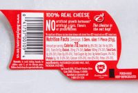 Babybel cheese nutrition facts